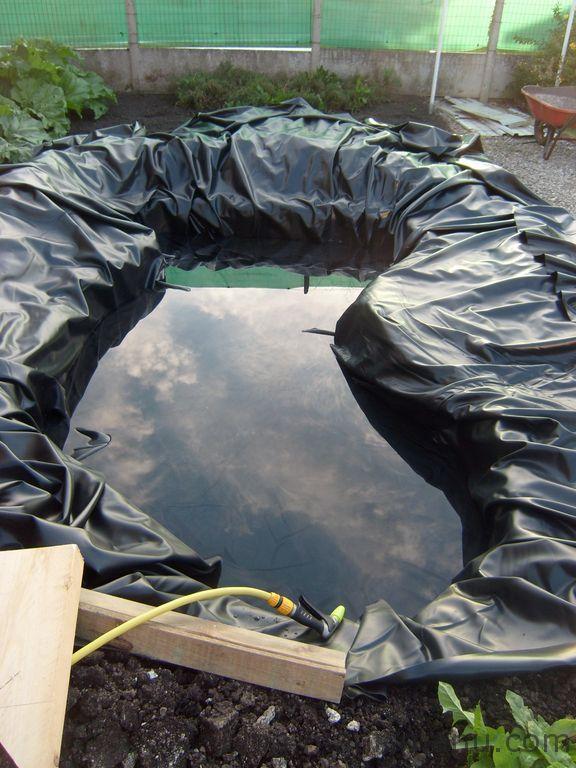 Blog de magicmanu : Aménagement de notre maison, Bassin de jardin - La bâche