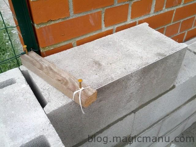 Blog de magicmanu : Aménagement de notre maison, Garage : les murs en parpaing