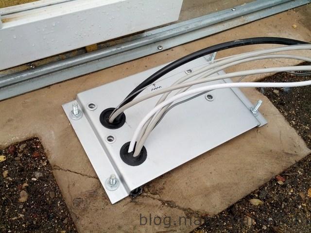 Blog de magicmanu : Aménagement de notre maison, Portail coulissant : la motorisation (Extel Cara)