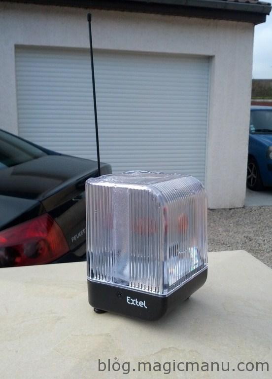 Blog de magicmanu : Aménagement de notre maison, Portail coulissant : la motorisation (Extel Cara)