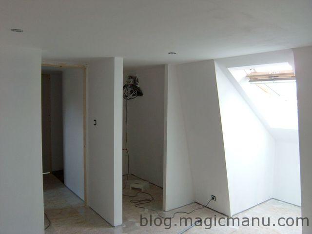 Blog de magicmanu : Aménagement de notre maison, Sous couche placo Chambre
